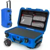 Image de NANUK 935 - Valise de protection légère et étanche en résine NK-7 avec insert en mousse personnalisable et organisateur de couvercle (25,1 cm x 40,9 x 25,7 cm) (Bleu)