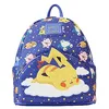 Image de Loungefly Pokémon Sleeping Pikachu and Friends Mini sac à dos
