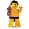 Image de Lego: Minifigures Series 3 Sumo Wrestler Mini-Figure