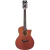 Image de D'Angelico Premier Fulton LS Natural Mahogany 12-snarige elektrisch-akoestische westerngitaar