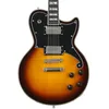 Image de D'Angelico Deluxe Atlantic Guitare électrique vintage Sunburst avec étui