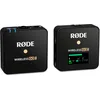Image de RØDE Wireless GO II Single - Système de microphones sans fil ultra-compact à deux canaux, avec microphones intégrés, enregistrement incorporé et portée de 200 m