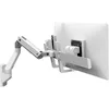 Image de Ergotron HX Dual Monitor Wall Mount Arm - Kit de Montage (poignée, Bras articulé, Support Mural, 2 pivots, matériel de Fixation, charnière, Port d'extension) pour 2 moniteurs - Blanc - Taille d'écran
