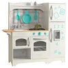 Image de KidKraft Cuisine Enfant en Bois Countryside, Dinette Incluant Accessoires, Ustensiles, Distributeur de Glaçons et Aimants Frigo, Jouet Enfant dès 3 Ans, 53424, Exclusivité sur Amazon