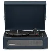 Image de Crosley Voyager Tourne-disque portable   Tourne-disque Bluetooth, lecteur vinyle en forme de valise à 3 vitesses, platines pour disques vinyles, haut-parleurs stéréo intégrés et récepteur Bluetooth,