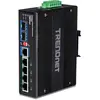 Image de 6-PORT HARDENED INDUSTRIAL GIGABIT ULTRA POE+ SWITCH