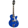 Image de Epiphone Emperor Swingster Delta Guitare électrique métallique Bleu