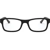 Image de Ray-Ban Monture de lunettes unisexe, Noir, 50