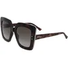 Image de Jimmy Choo AURI/G/S Lunettes de Soleil 086 HAVANA 53/22/145 Femme