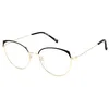 Image de PIERRE CARDIN P.C. 8880 Lunettes du Vue I46 MATTE BLACK GOLD 54/18/140 Femme