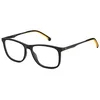 Image de CARRERA CARRERA 2045T Lunettes du Vue 8LZ BLACK ORANGE 52/15/135 TEEN