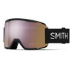 Image de SMITH Squad Lunettes avec lentille ChromaPop   Lunettes de sports de neige performantes avec lentille remplaçable pour le ski et le snowboard   Pour homme et femme   Noir + verres miroir ChromaPop