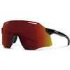 Image de SMITH Lunettes de soleil Vert   Lunettes de soleil sport course à pied et cyclisme   pour homme et femme   Noir + ChromaPop rouge miroir