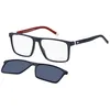 Image de TOMMY HILFIGER TH 2086/CS Lunettes de Soleil FLL MATTE BLUE 56/15/145 Homme