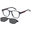 Image de TOMMY HILFIGER TH 2085/CS Lunettes de Soleil FLL MATTE BLUE 50/19/145 Homme