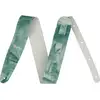 Image de Fender Tie Dye Leather Strap Sage Green