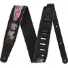Image de Fender x Wrangler Ripped Denim Strap Black gitaarband