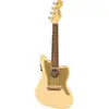 Image de Fender FSR Fullerton Jazzmaster Uke Vintage White elektrisch-akoestische concert ukelele