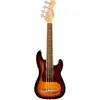 Image de Fender Fullerton Precision Bass Uke WN Tortoiseshell Pickguard 3-Color Sunburst elektrisch-akoestische bas ukelele
