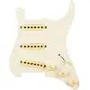 Image de Fender Pre-Wired Strat Pickguard Eric Johnson Signature Parchment 8-Hole