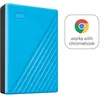 Image de Disque Dur externe Western Digital My Passport 4 To Bleu en occasion ou reconditionné