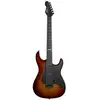 Image de ESP E-II SN-III HT Tiger Eye Sunburst elektrische gitaar met koffer