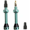 Image de Tubolight SVVGRN Paire de valves colorées unisexe pour adulte, vert, 50 mm