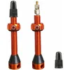 Image de Tubolight SVVRNG Paire de valves colorées unisexe pour adulte, orange, 50 mm