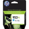 Image de HP Original 953 XL - Cartouche d'encre - Cyan - Haute capacité | Compatible avec OfficeJet Pro 8710, 8720, 8730, 8740, 7740, 1450 pages (F6U16AE)