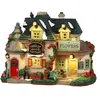 Image de LEMAX Bâtiment lumineux LED "Farnley Moor Cottage" en résine H15,5 x 21 x 13,5 cm