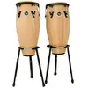 Image de Latin Percussion LPA646B-AW LP Aspire Wood Congas 10+11 + stand