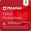Image de Logiciel antivirus et optimisation MCAFEE Total Protection 3 appareils 1 an