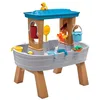 Image de Step2 Rain Showers Splash Tub Table d'Eau en Plastique Grise & Marron