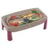 Image de Step2 Deluxe Grand Canyion Table de jeu Circuit Voiture et Train | Circuit Enfant Voitures inclus