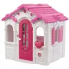 Image de Step2 Sweetheart Maison Enfant en Plastique | Maison de Jeux rose pour l extérieur/jardin | Maisonnette/Cabane de Jeu avec Accessories