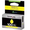 Image de Cartouche d'encre LEXMARK 100XL Jaune