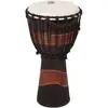 Image de Toca TSSDJ-LB Large Street Series Djembe Black Stain 12 inch