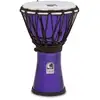 Image de Toca TFCDJ-7MV Freestyle Colorsound djembe 7 inch metaal-violet