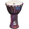 Image de Toca SFDJ-9WP 9 inch Synergy Freestyle Djembe Woodstock Purple