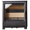 Image de FONDICIO - Poêle en fonte à bois modèle AINHOA de 8 kW fabriquée en fonte