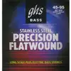 Image de GHS 3020 Short Scale Precision Flats light snarenset voor bas