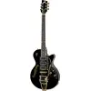 Image de Duesenberg Starplayer TV Custom Black semi-akoestische gitaar met koffer