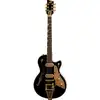 Image de Duesenberg Starplayer TV Phonic Black semi-akoestische gitaar met koffer