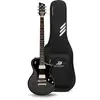 Image de Duesenberg Julietta Baritone Catalina Black elektrische bariton gitaar met gigbag