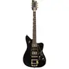 Image de Duesenberg Paloma Custom Black elektrische gitaar met koffer
