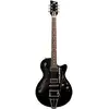 Image de Duesenberg Starplayer TV Deep Black semi-akoestische gitaar met koffer