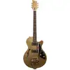 Image de Duesenberg Custom Starplayer TV Hanover Gold Limited Edition semi-akoestische gitaar met koffer