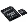 Image de Kingston SDCS/16GB Carte MicroSD Canvas Select UHS-I Classe 10 avec vitesse de lecture allant jusqu à 80Mo/s (avec adaptateur SD) - Donnez vie à vos vidéos HD
