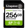 Image de Kingston Cartes mémoire SD Canvas Select Plus 256Go SDXC Gen3 150MB/s C10 UHS-I U1 V10-SDS3/256GB