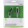 Image de Belkin - Câble HDMI M/M avec connecteurs pivotants, prise en charge Ethernet et connecteurs plaqués or - 2m - Noir